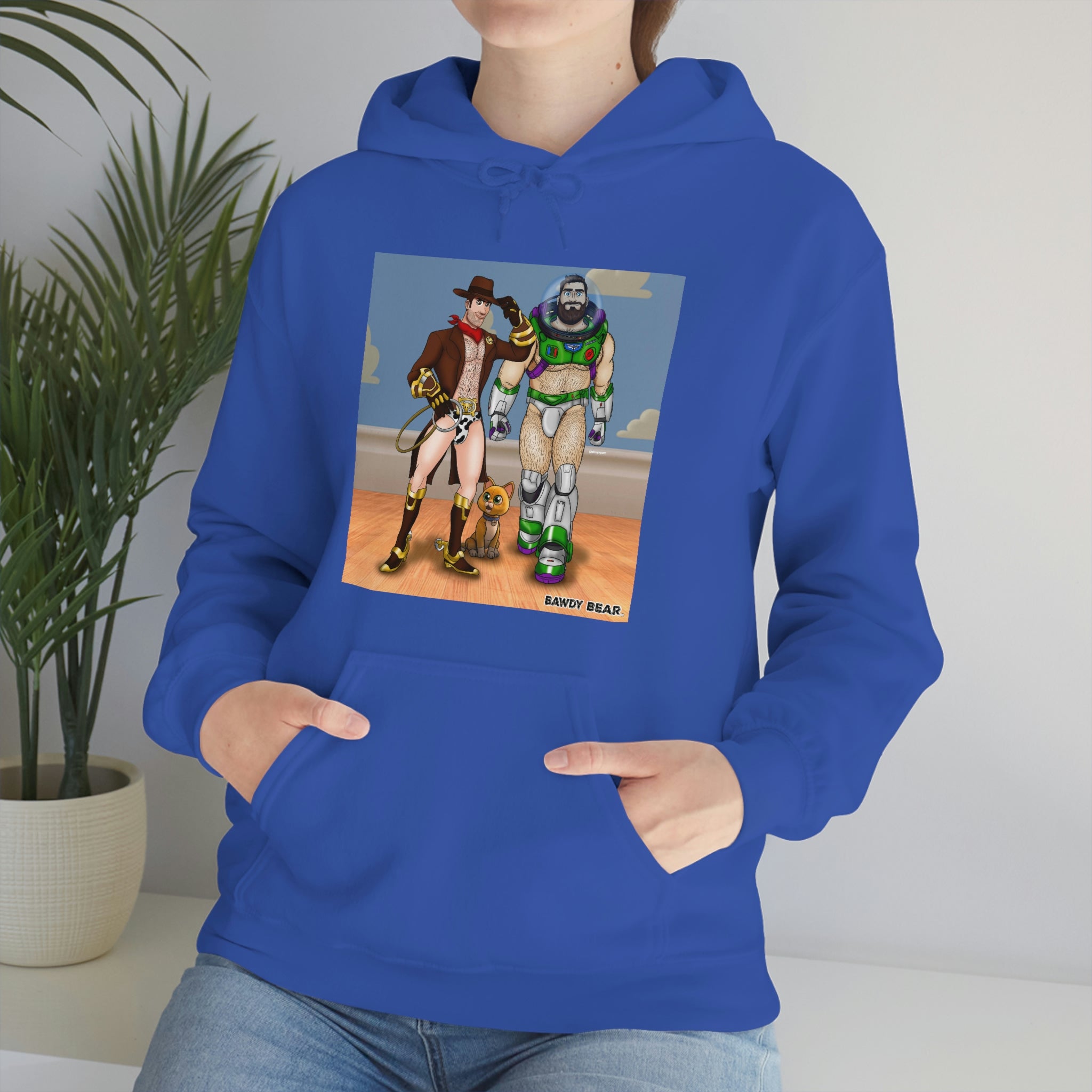 Toy Naughty #1 / Unisex Heavy Blend™ Hooded Sweatshirt