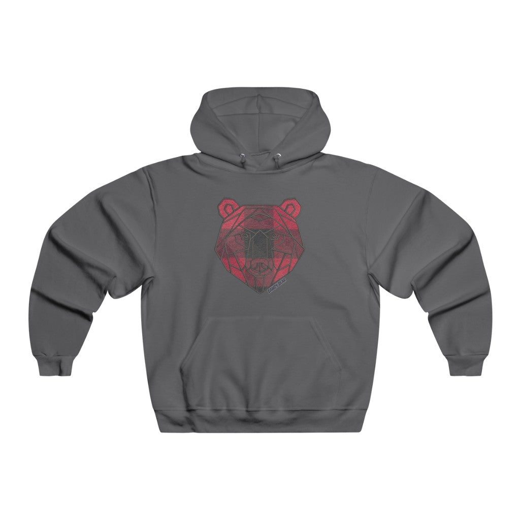 Geo Buffalo Bear / Men's NUBLEND® Hooded Sweatshirt
