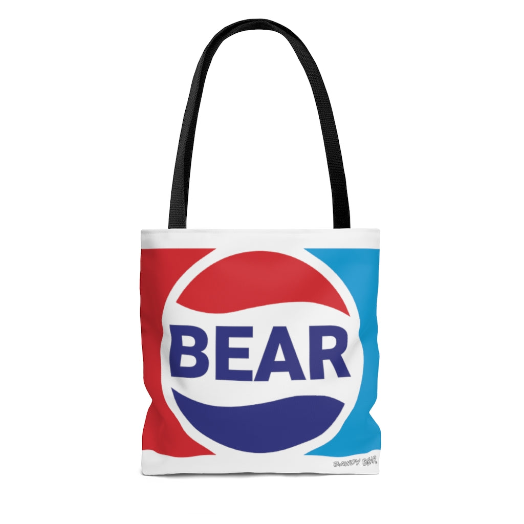 POP Bear / AOP Tote Bag