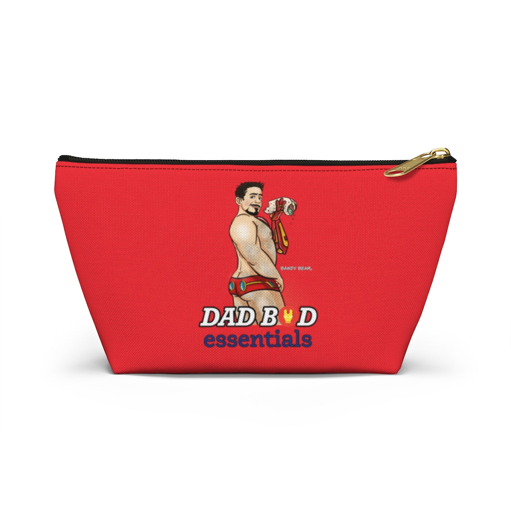 Dad Series "Ironman" / Accessory Pouch w T-bottom