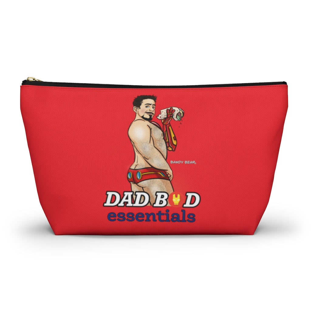 Dad Series "Ironman" / Accessory Pouch w T-bottom