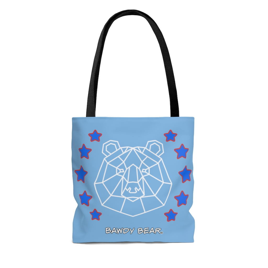 Bear Star / AOP Tote Bag