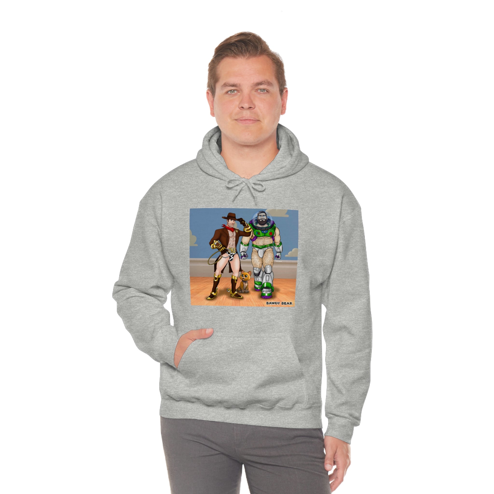 Toy Naughty #1 / Unisex Heavy Blend™ Hooded Sweatshirt