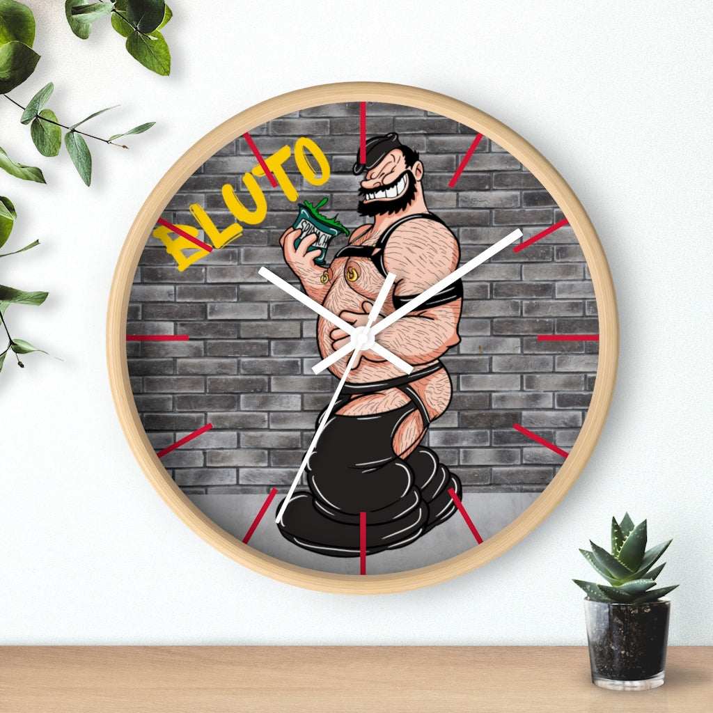 Bluto Spinach / Wall clock