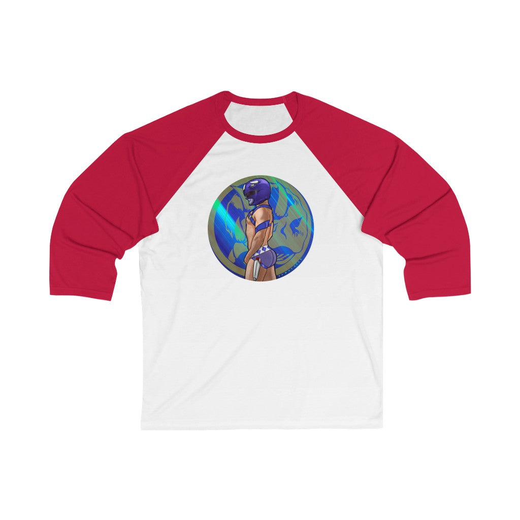 Ranger Blue / Unisex 3\4 Sleeve Baseball Tee
