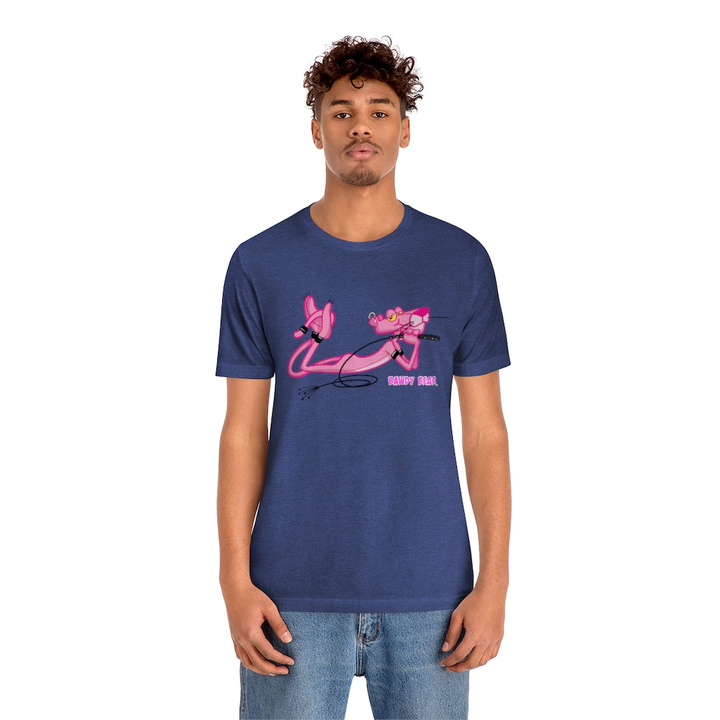 Pink Panther Harness / Unisex Jersey Short Sleeve Tee