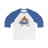 Pussycat Bears / Unisex 3\4 Sleeve Baseball Tee