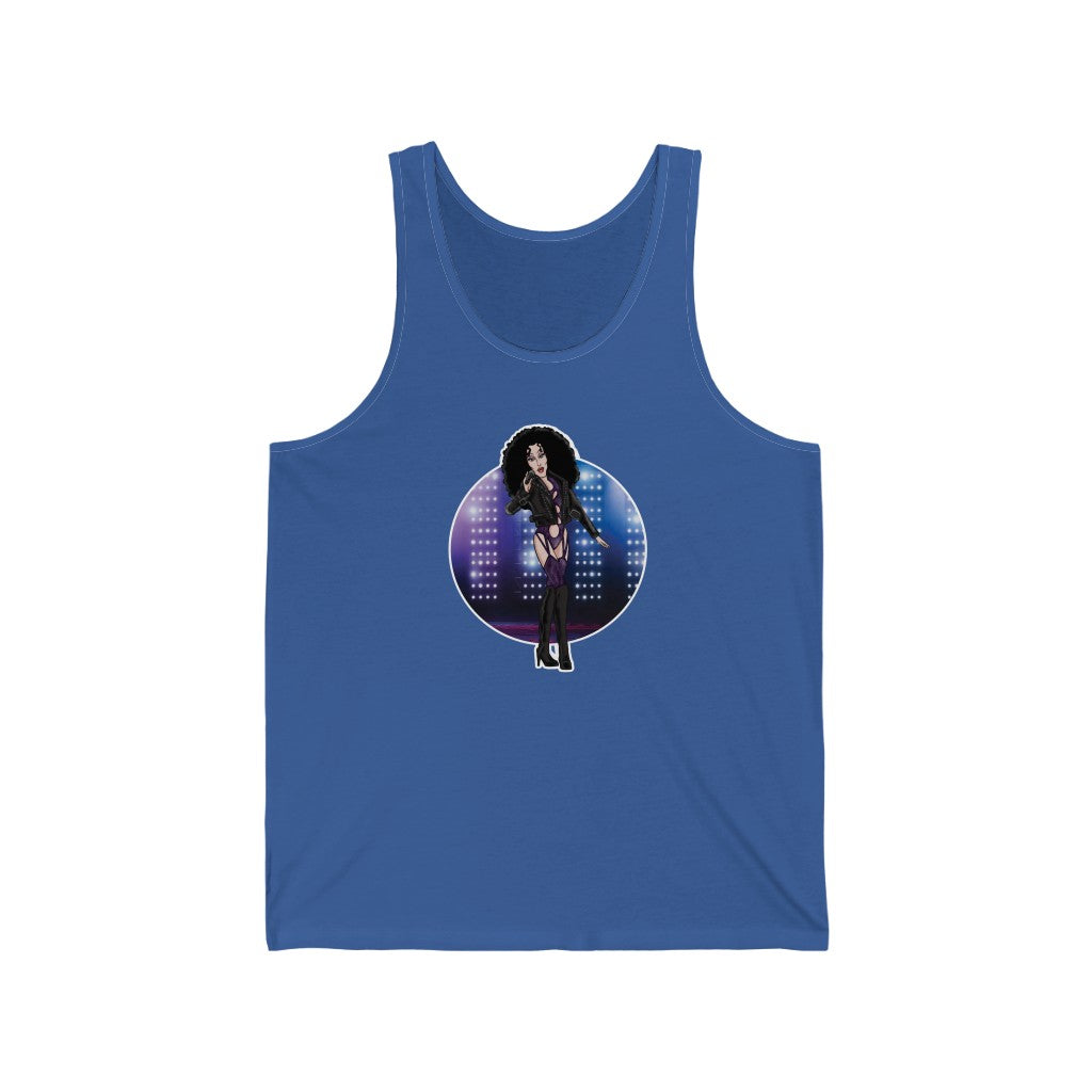 Cher "Turn Back Time" / Unisex Jersey Tank
