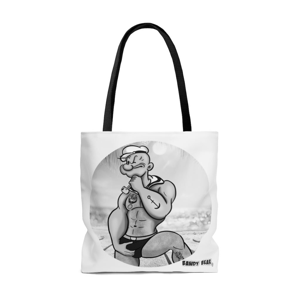 Popeye's Flirting / AOP Tote Bag