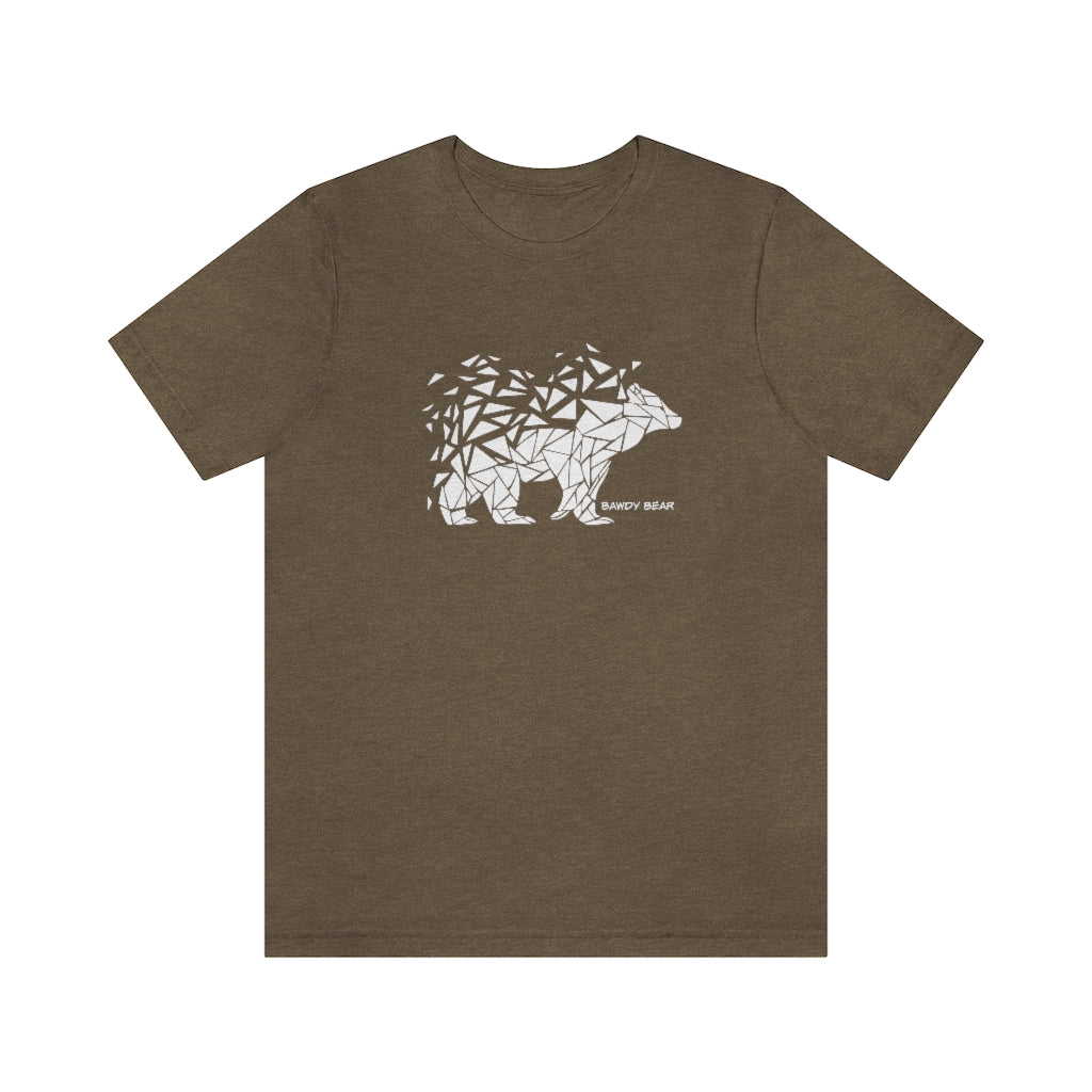Shattered Bear / Unisex Jersey Short Sleeve Tee