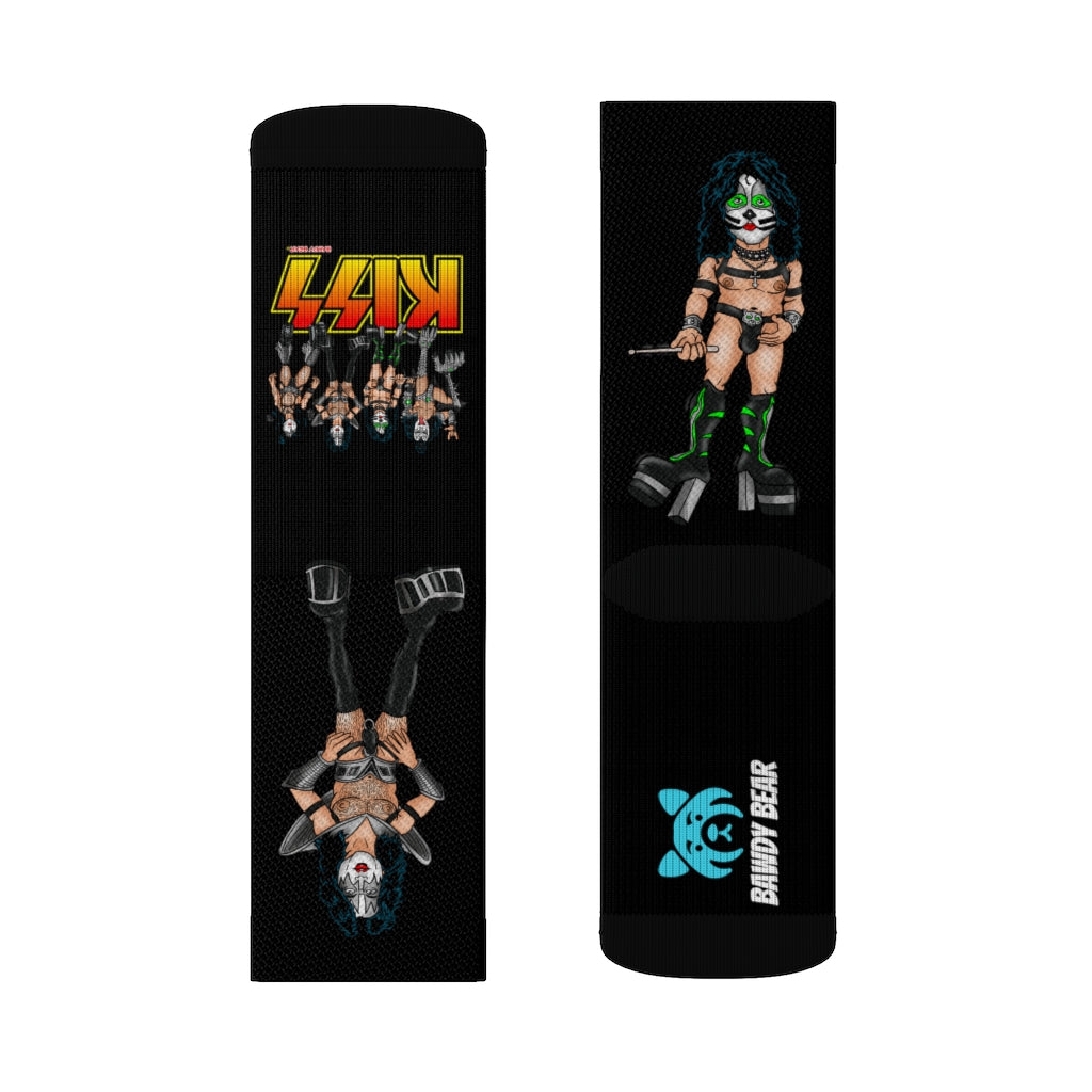 Bear Kiss / Sublimation Socks