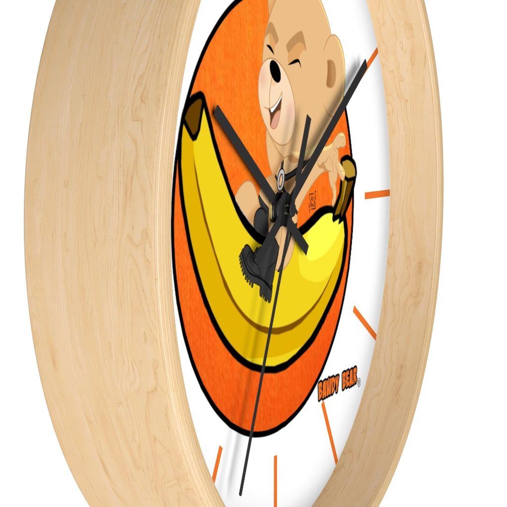 The Bawdy Bear "Ride'em" / Wall clock