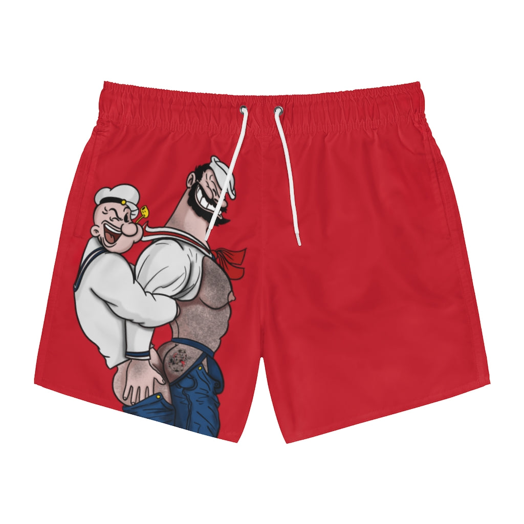 Popeye Loves Bluto / Swim Trunks