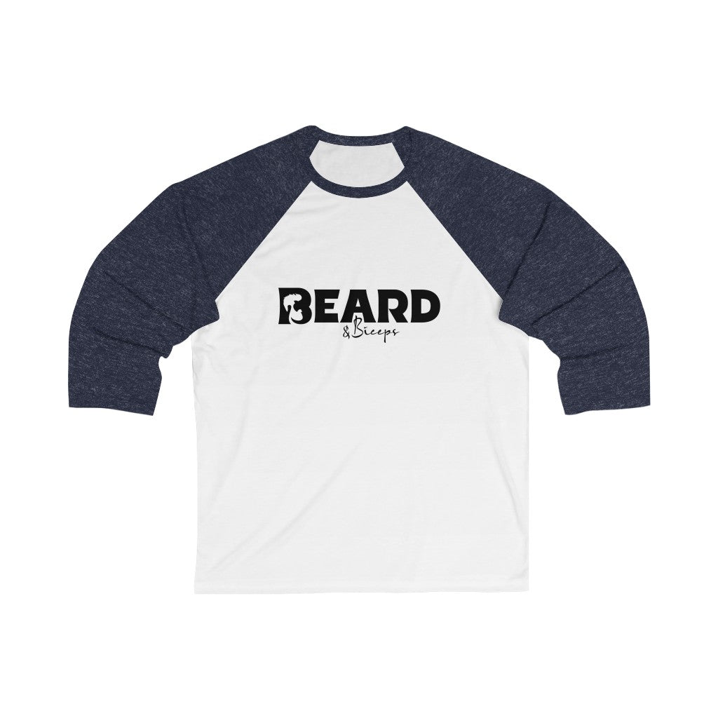 Beard & Biceps / Unisex 3\4 Sleeve Baseball Tee