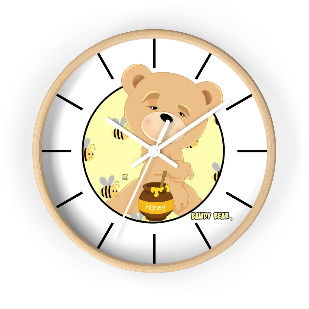The Bawdy Bear "Buzzed" / Wall clock