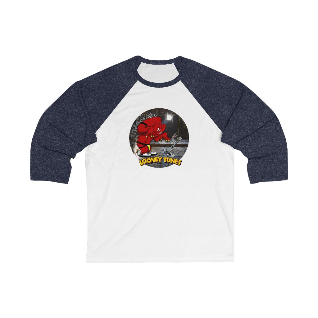 Monster & Bugs / Unisex 3/4 Sleeve Baseball Tee