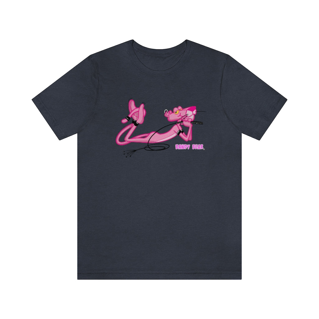Pink Panther Harness / Unisex Jersey Short Sleeve Tee