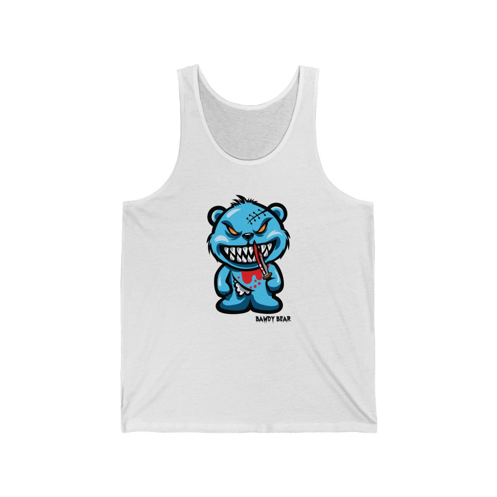 Spooky Bear Series "Chuckie Bear" / Unisex Jersey Tank
