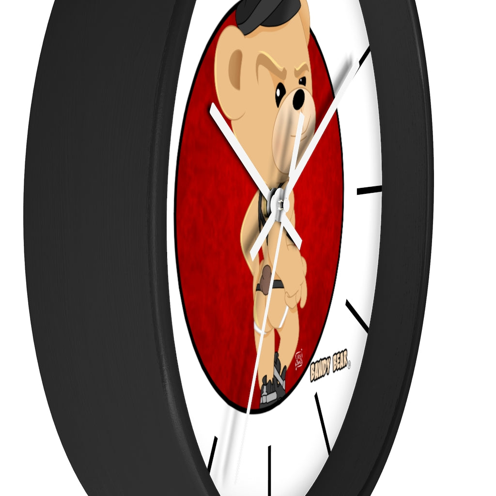 The Bawdy Bear "Naughty Bear" / Wall clock