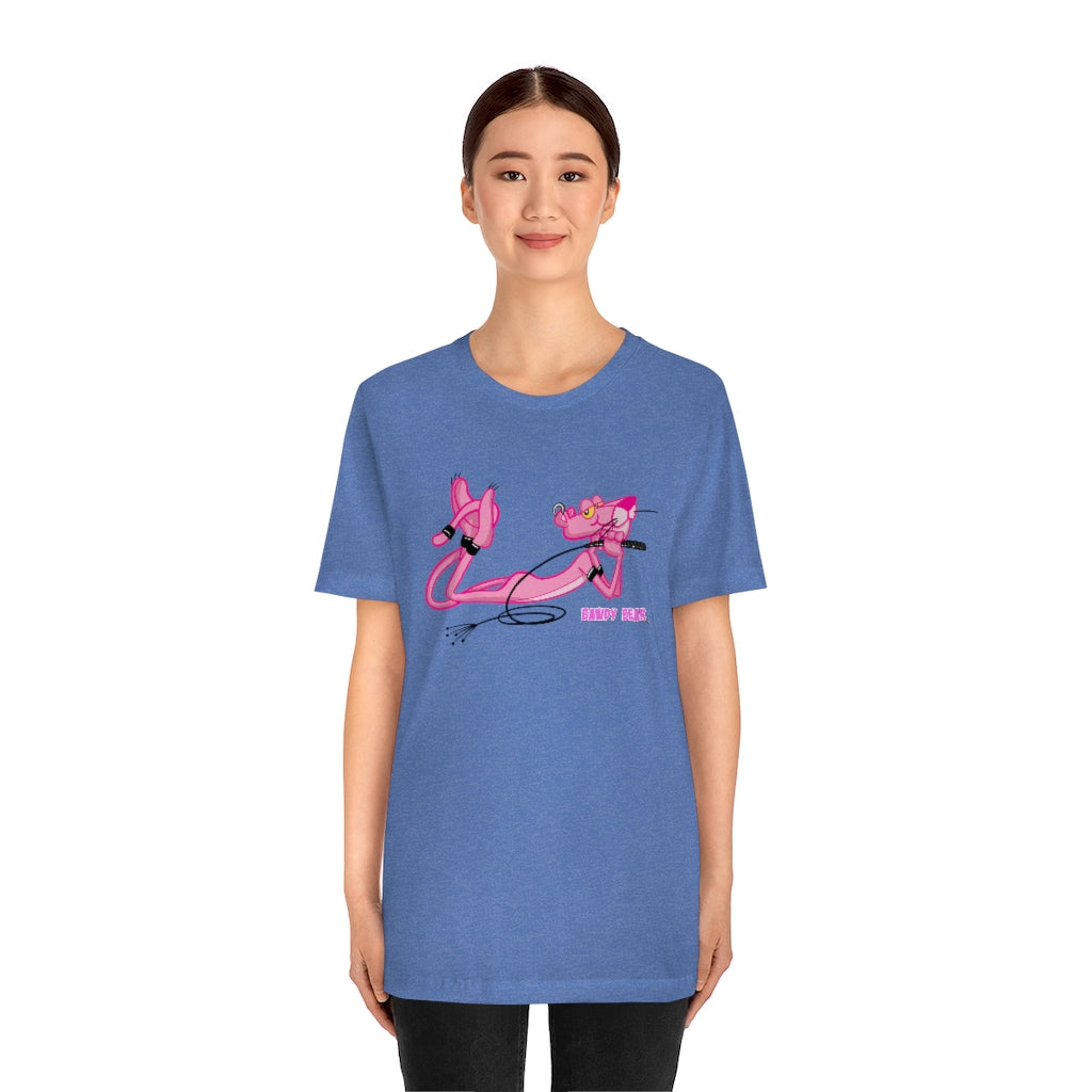 Pink Panther Harness / Unisex Jersey Short Sleeve Tee