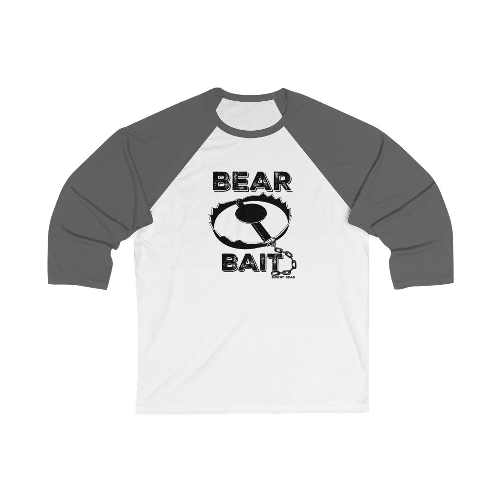 Bear Bait / Unisex 3\4 Sleeve Baseball Tee