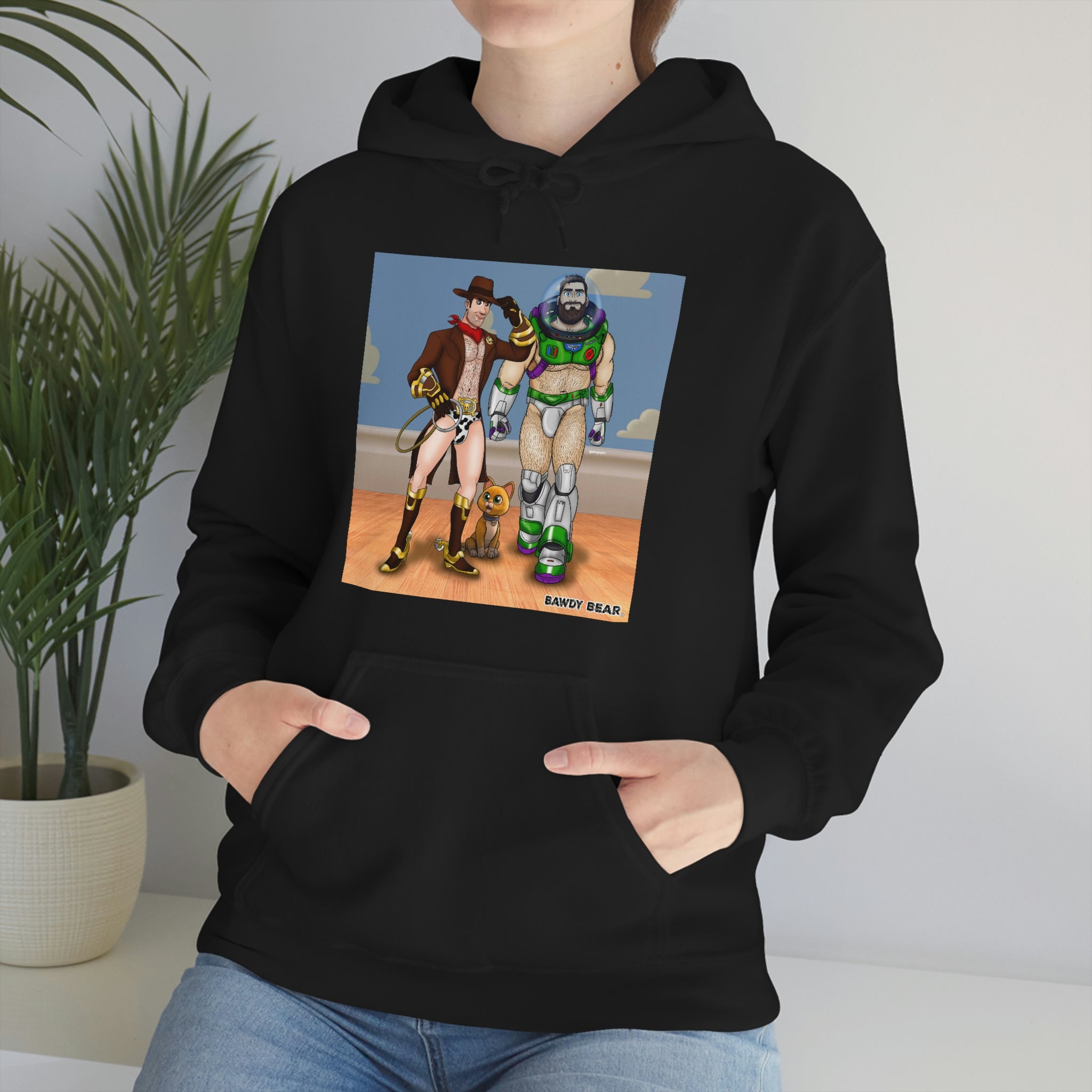 Toy Naughty #1 / Unisex Heavy Blend™ Hooded Sweatshirt
