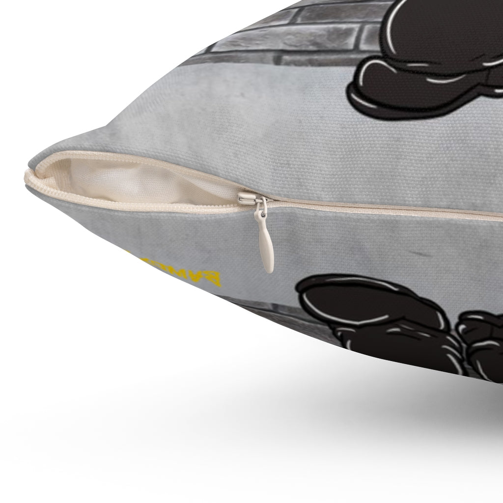 Bluto Tweaking / Spun Polyester Square Pillow