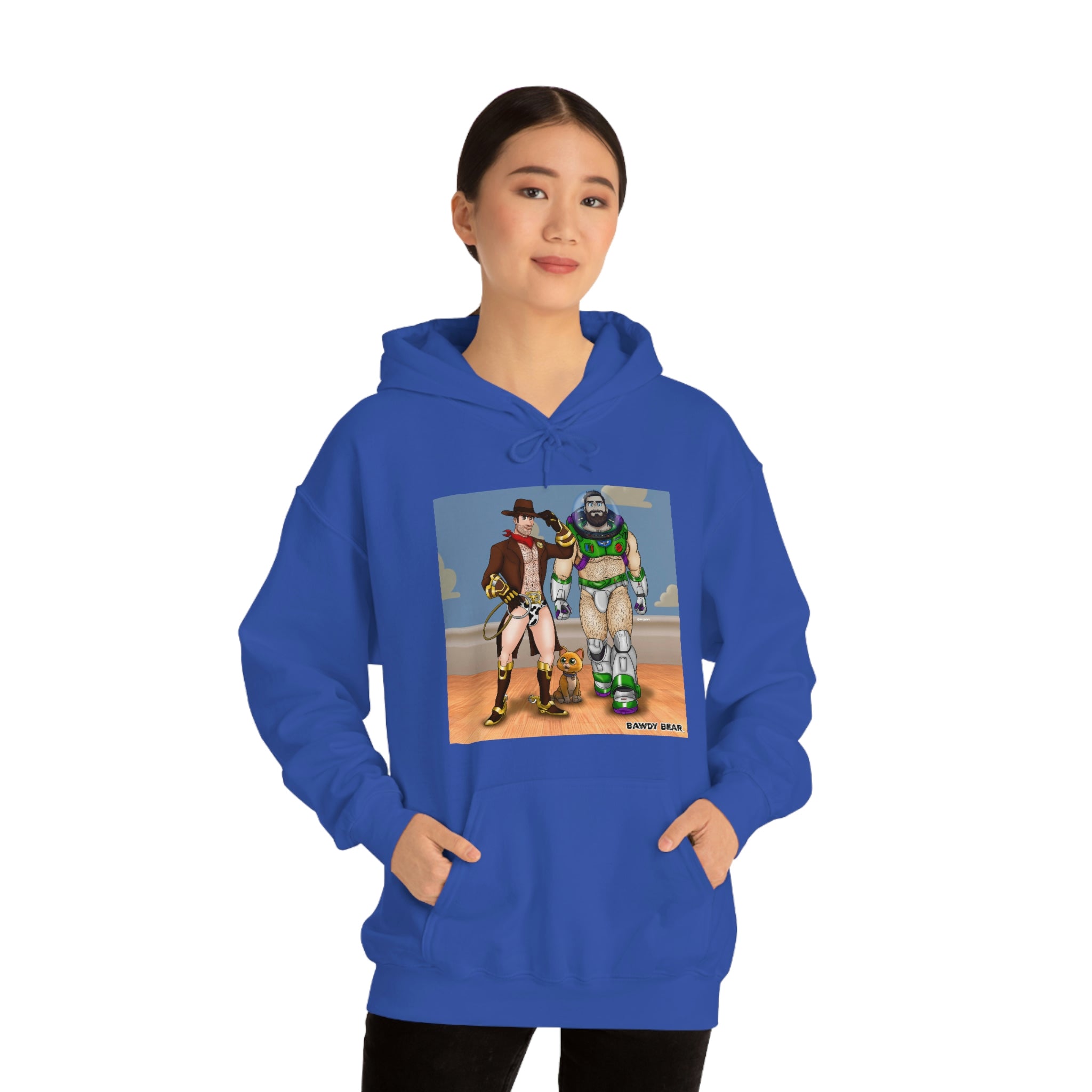 Toy Naughty #1 / Unisex Heavy Blend™ Hooded Sweatshirt