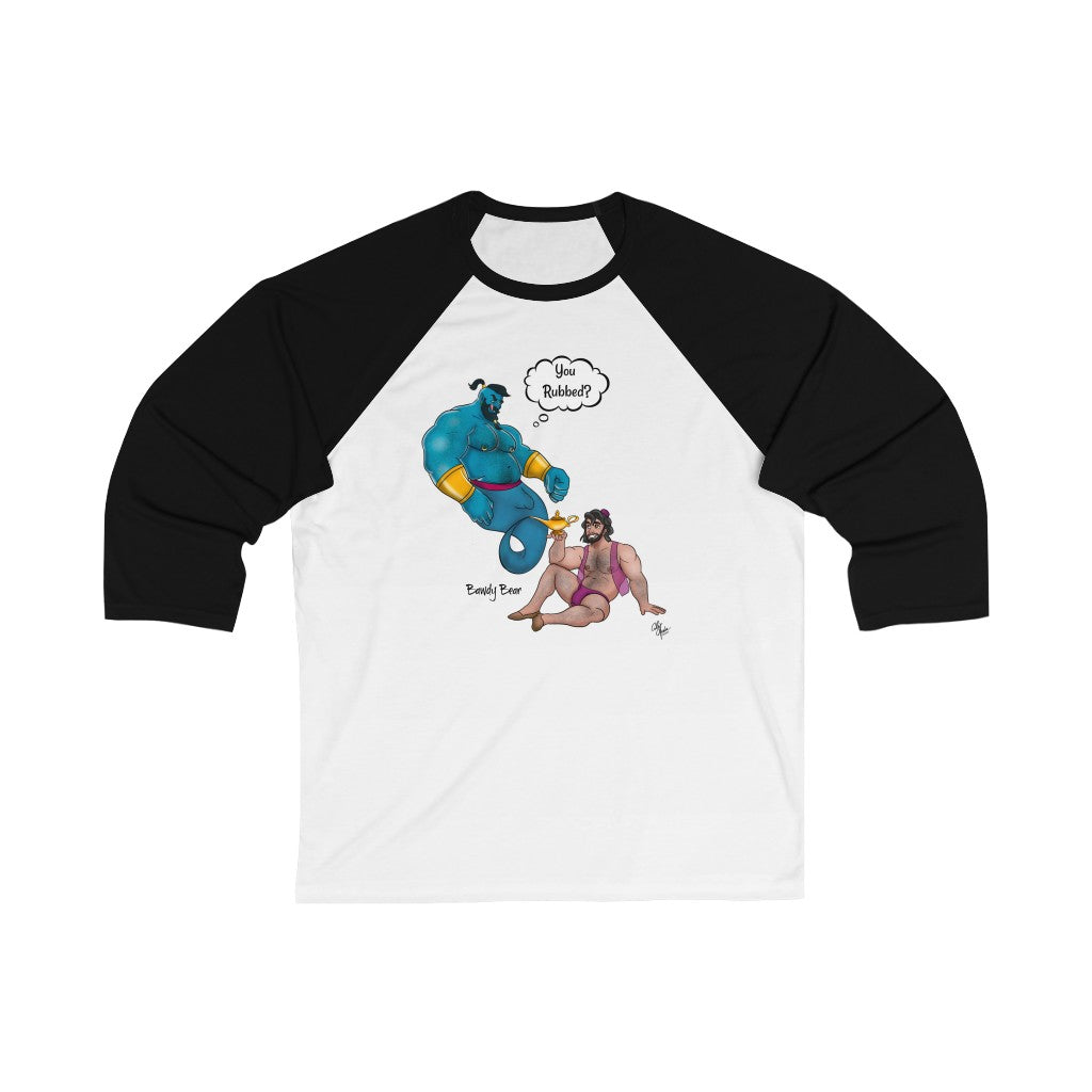Rub One Out / Unisex 3/4 Sleeve Baseball Tee