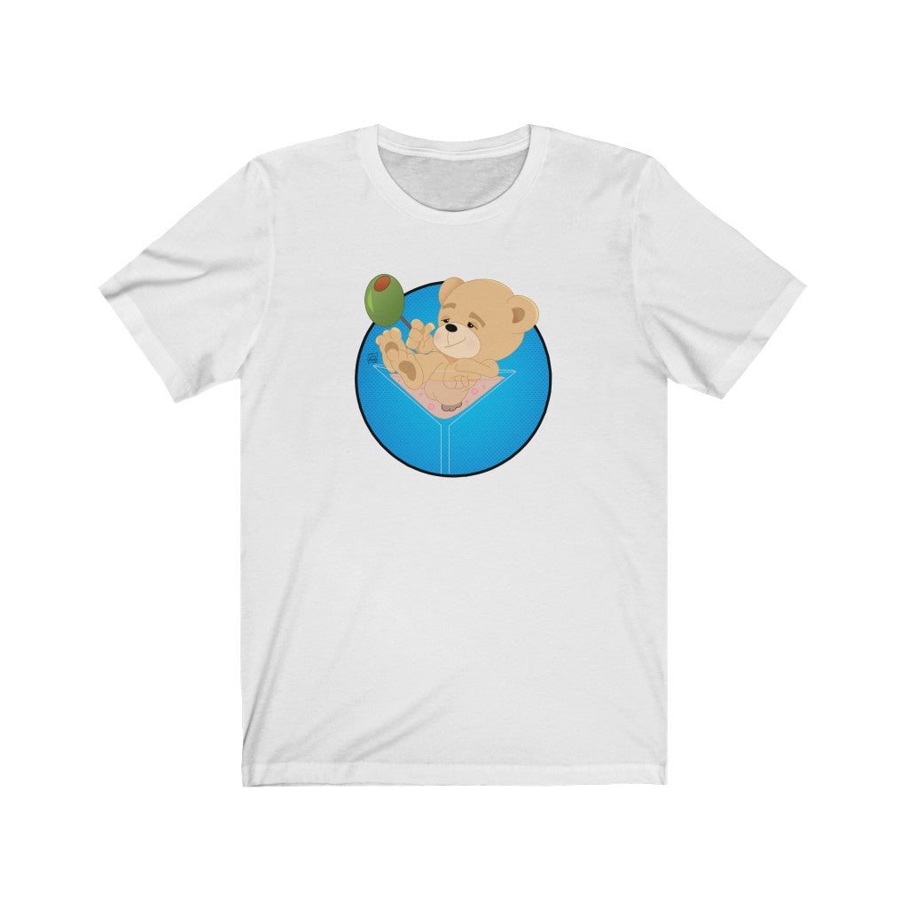 The Bawdy Bear "Dirty Martini" / Unisex Jersey Short Sleeve Tee