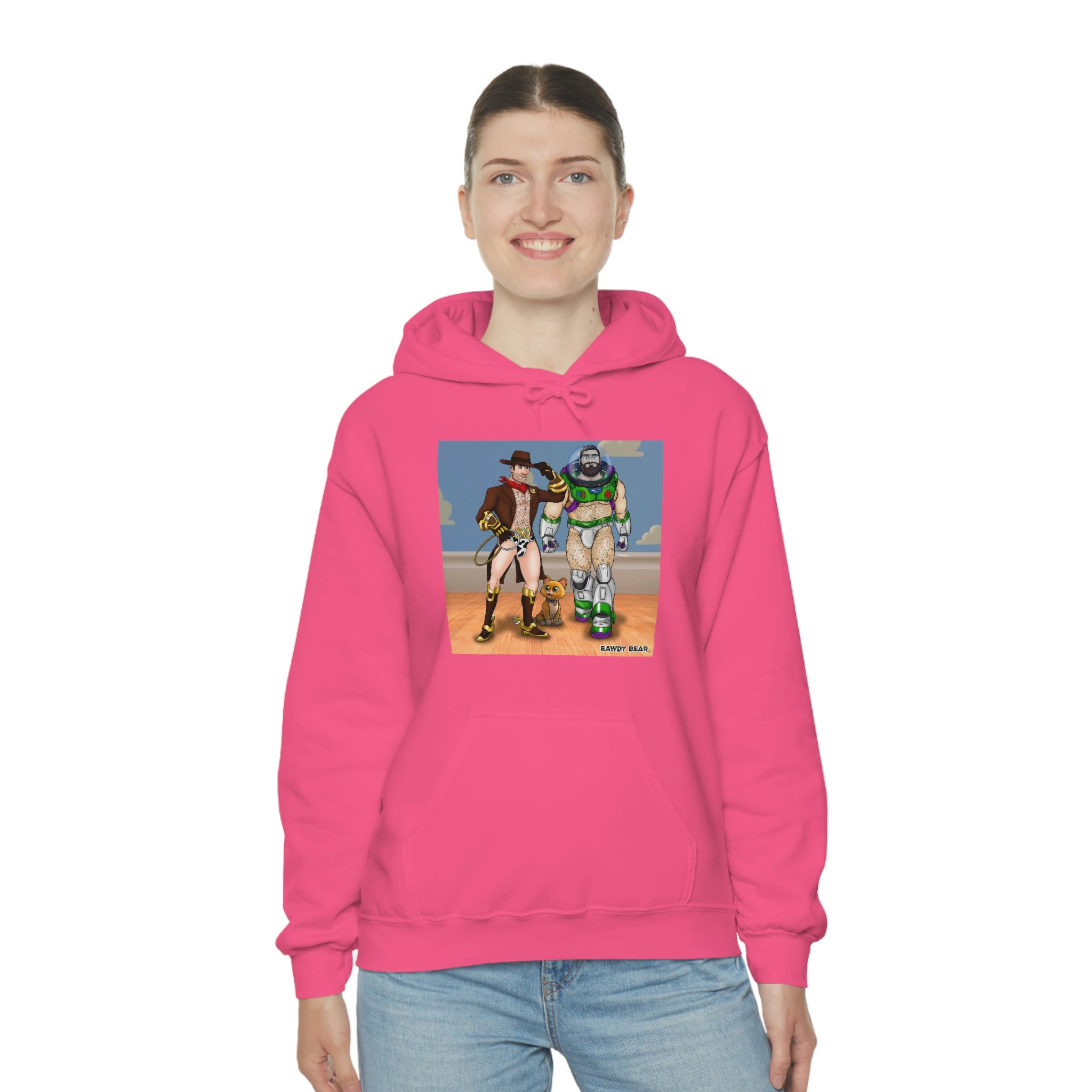 Toy Naughty #1 / Unisex Heavy Blend™ Hooded Sweatshirt