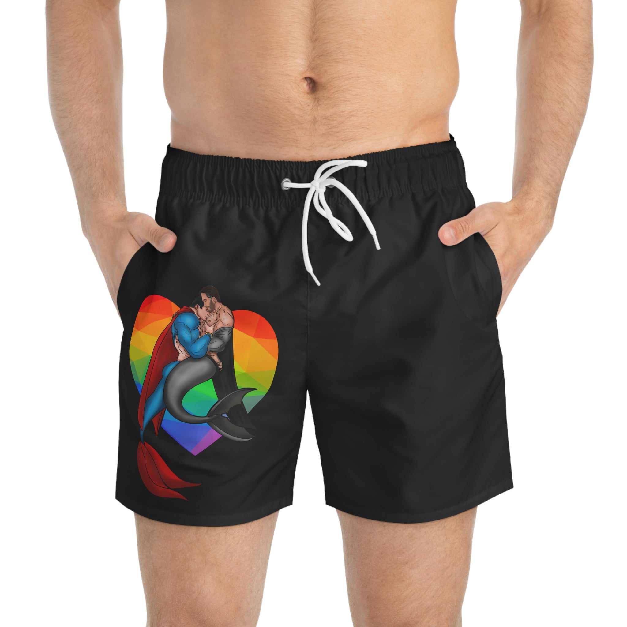 Super Hero Love is Love / Swim Trunks
