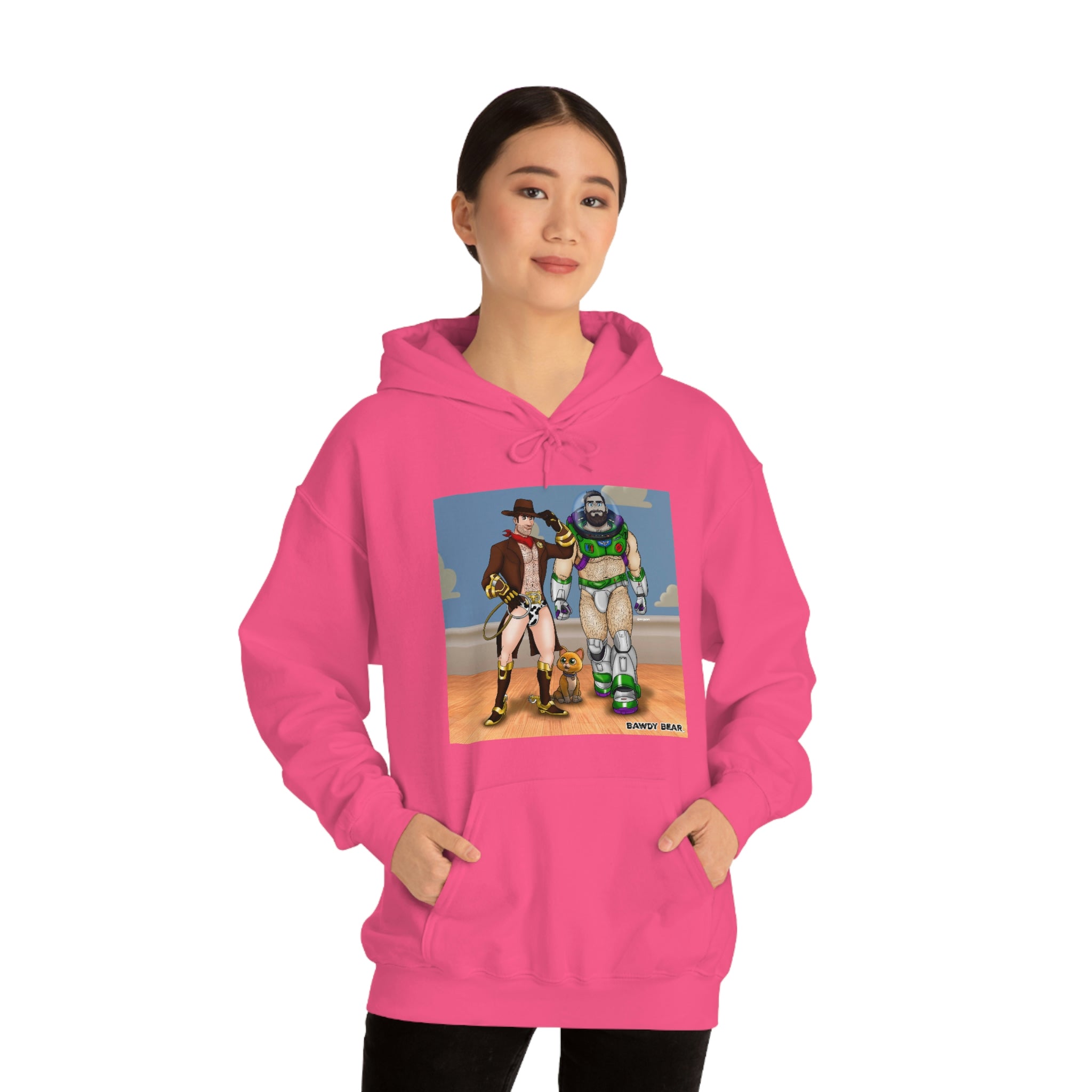 Toy Naughty #1 / Unisex Heavy Blend™ Hooded Sweatshirt