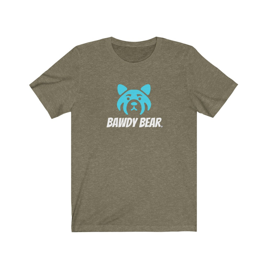 Bawdy Bear / Bear Logo / Unisex Jersey Short Sleeve Tee