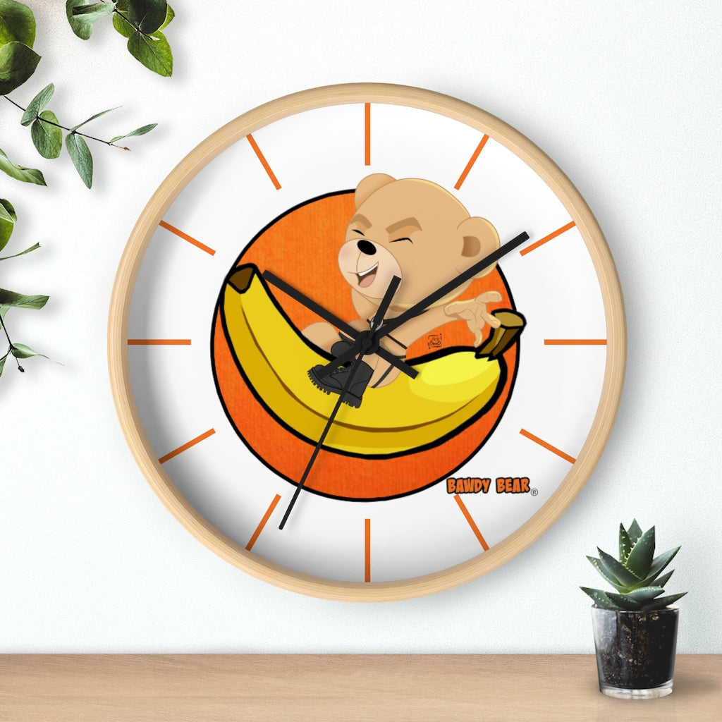 The Bawdy Bear "Ride'em" / Wall clock