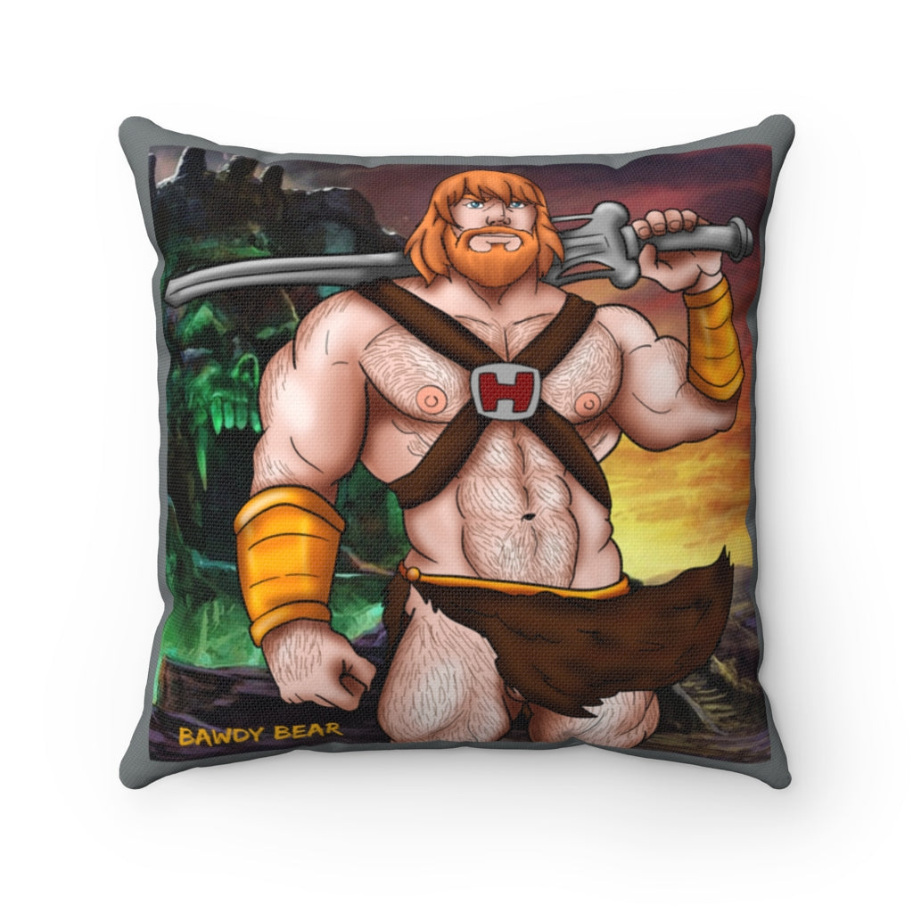 Nice & Naughty HEBEAR / Spun Polyester Square Pillow