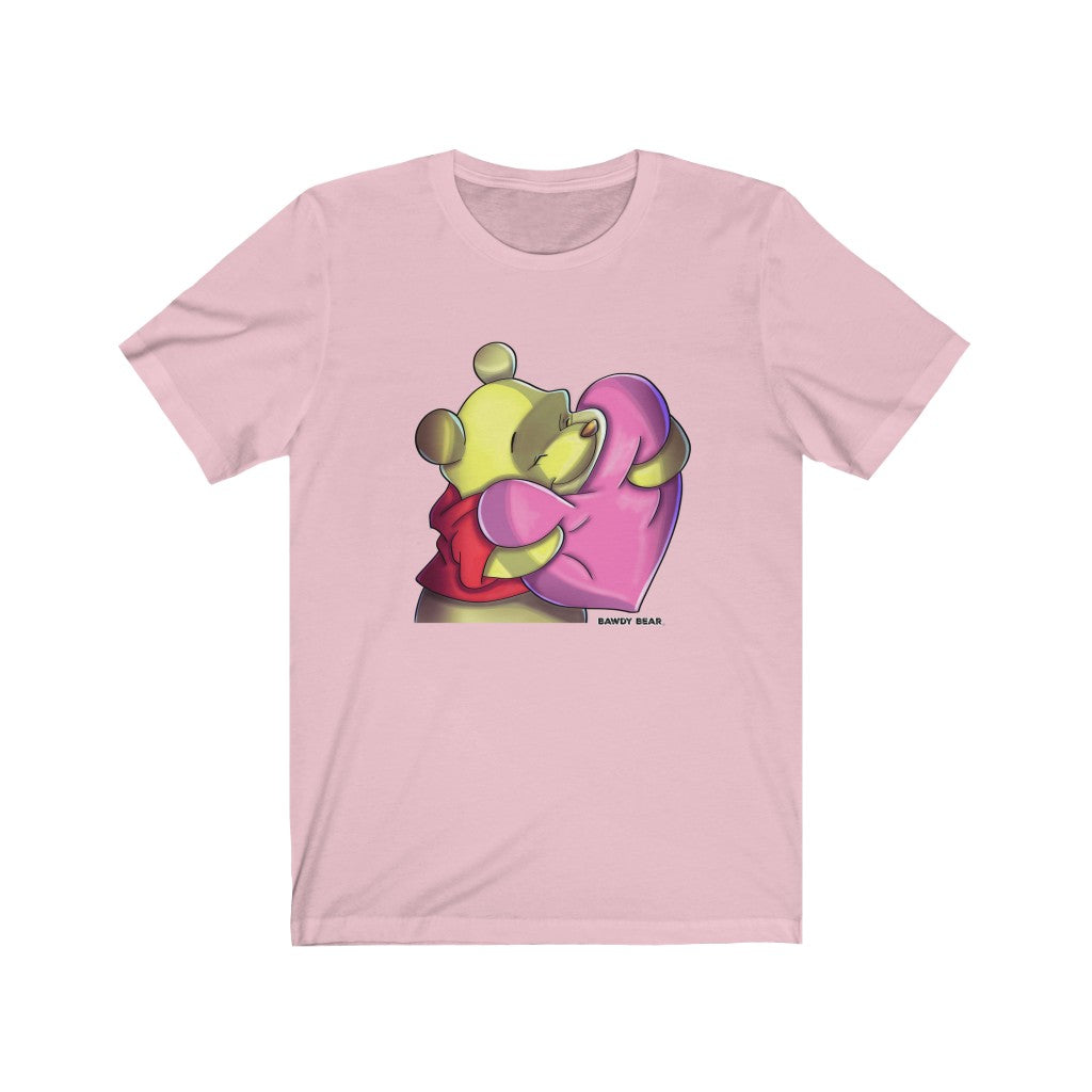 Pooh Heart Hug / Unisex Jersey Short Sleeve Tee