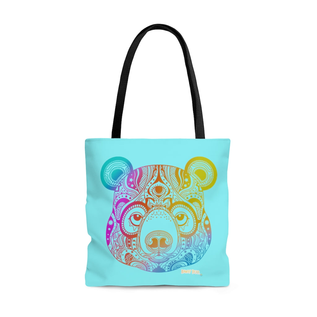 Psychedelic Bear / AOP Tote Bag