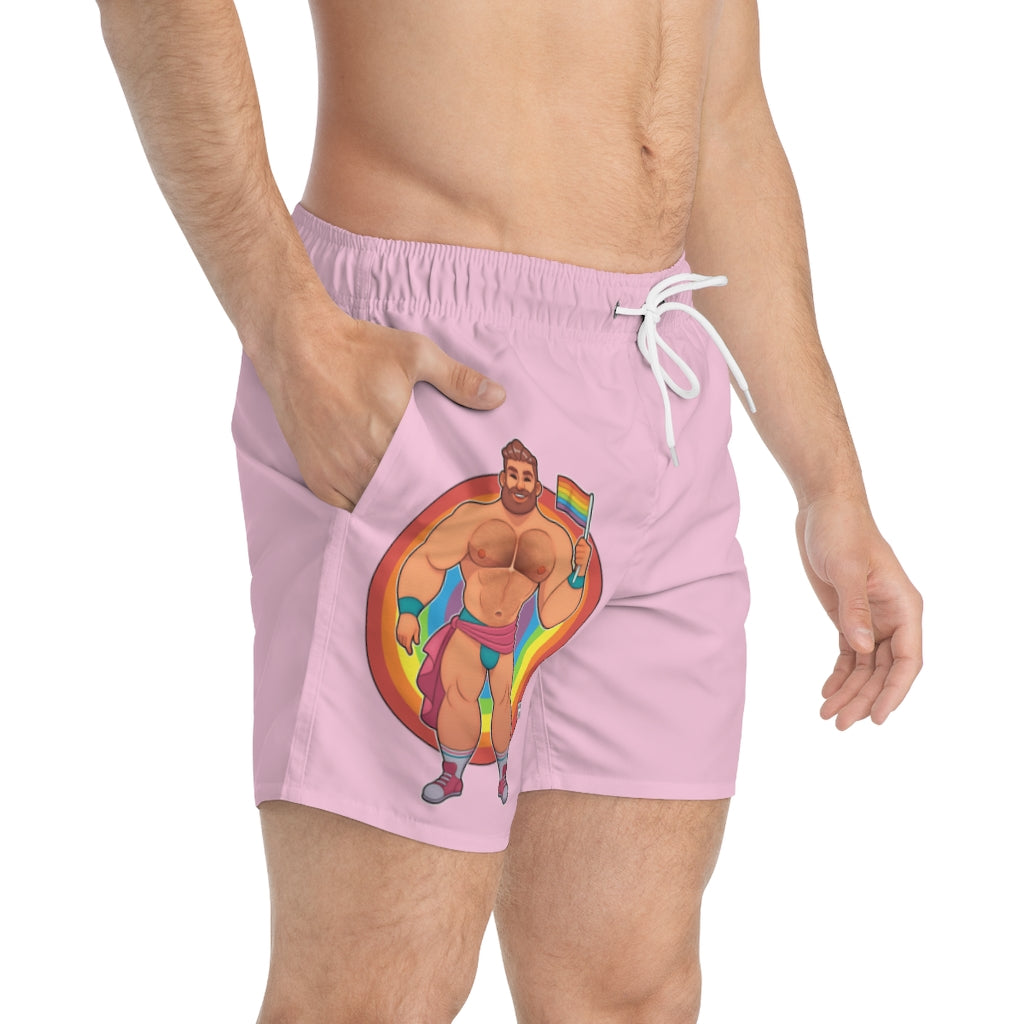 Bawdy Bear Pride / Swim Trunks
