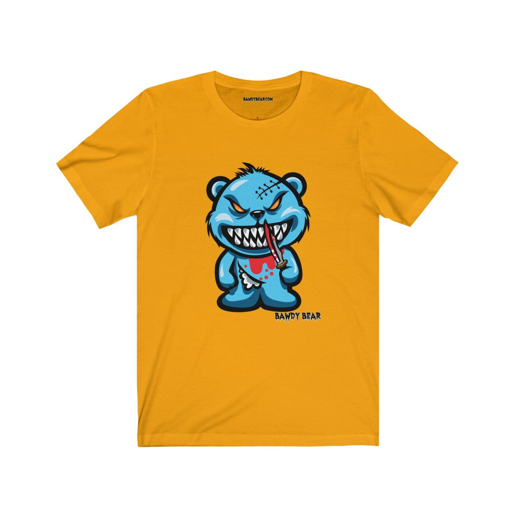 Spooky Bear Series "Chuckie Bear" / Unisex Jersey Short Sleeve Tee