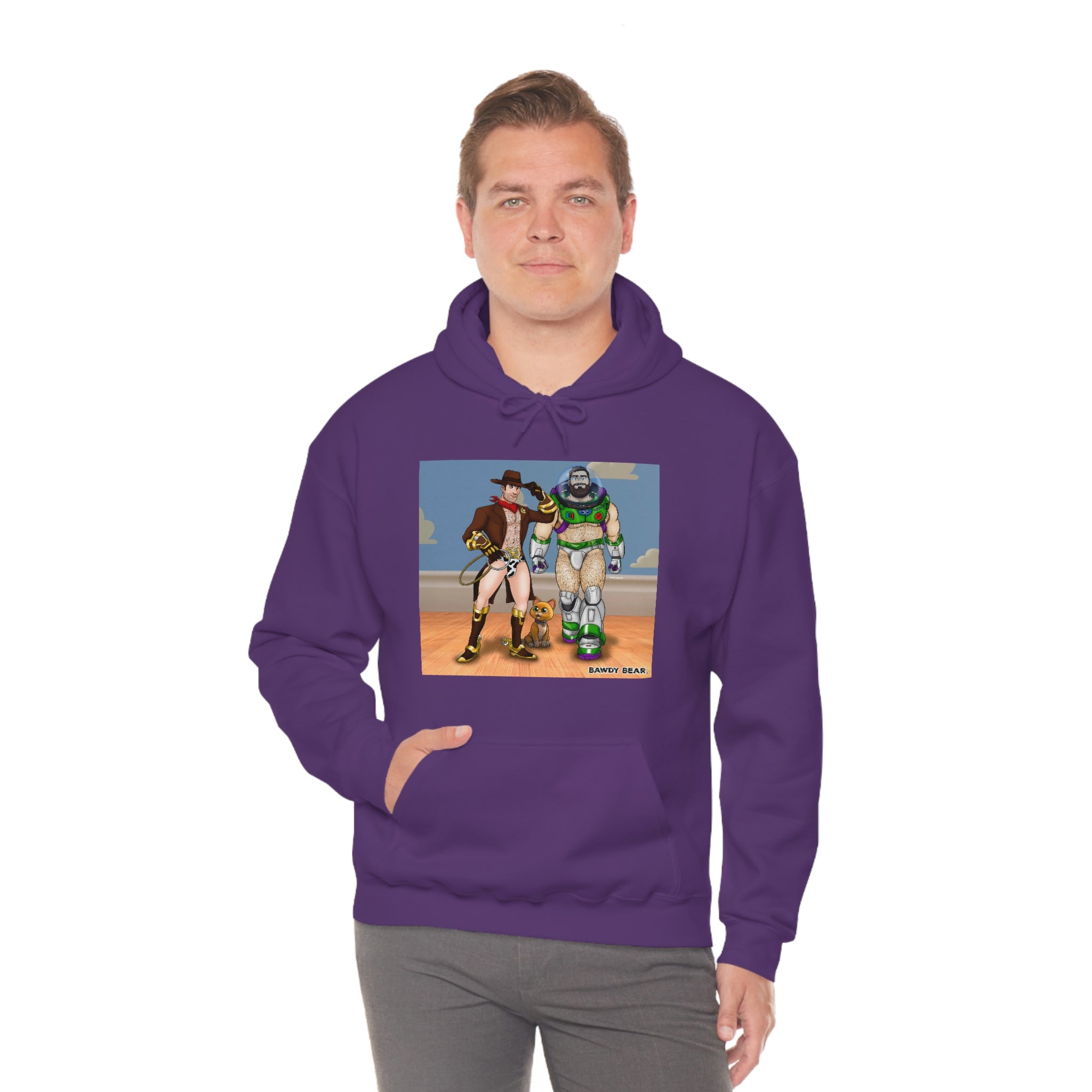 Toy Naughty #1 / Unisex Heavy Blend™ Hooded Sweatshirt