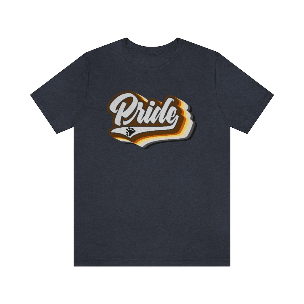 Retro Pride Bear / Unisex Jersey Short Sleeve Tee