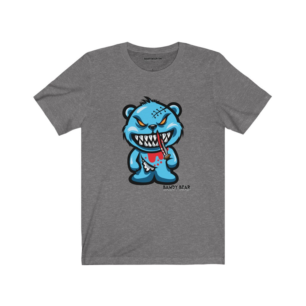 Spooky Bear Series "Chuckie Bear" / Unisex Jersey Short Sleeve Tee
