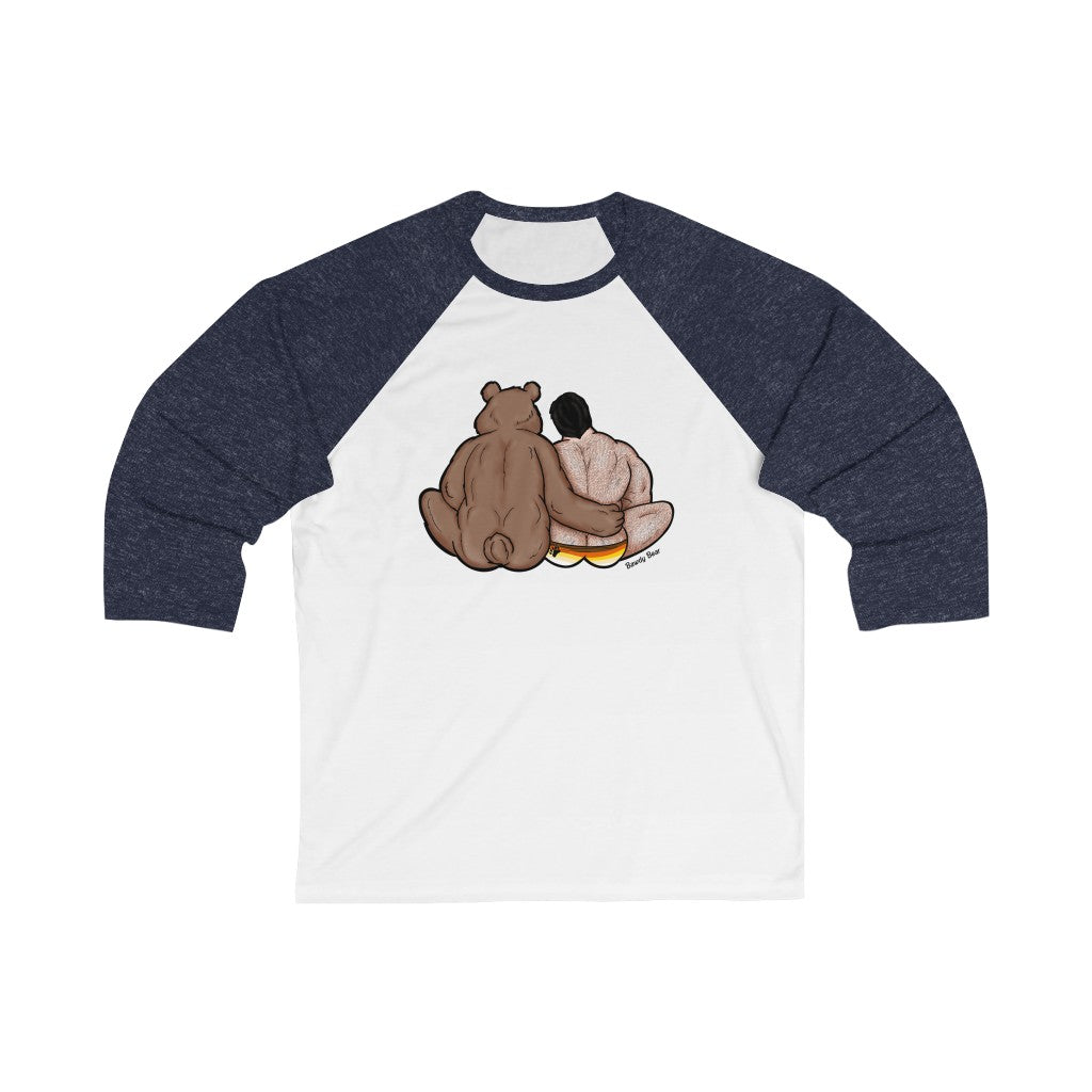 Bear Hug / Unisex 3\4 Sleeve Baseball Tee