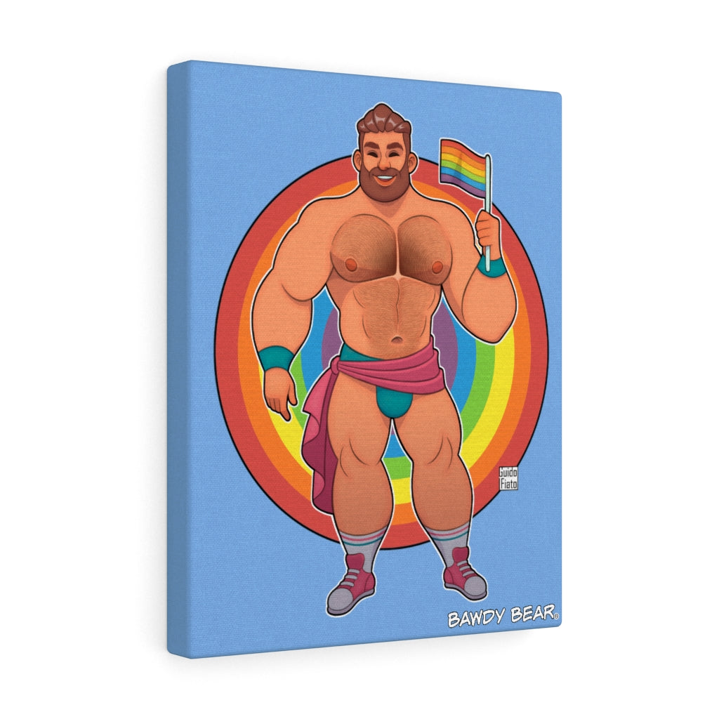 Bawdy Bear Pride / Canvas Gallery Wraps