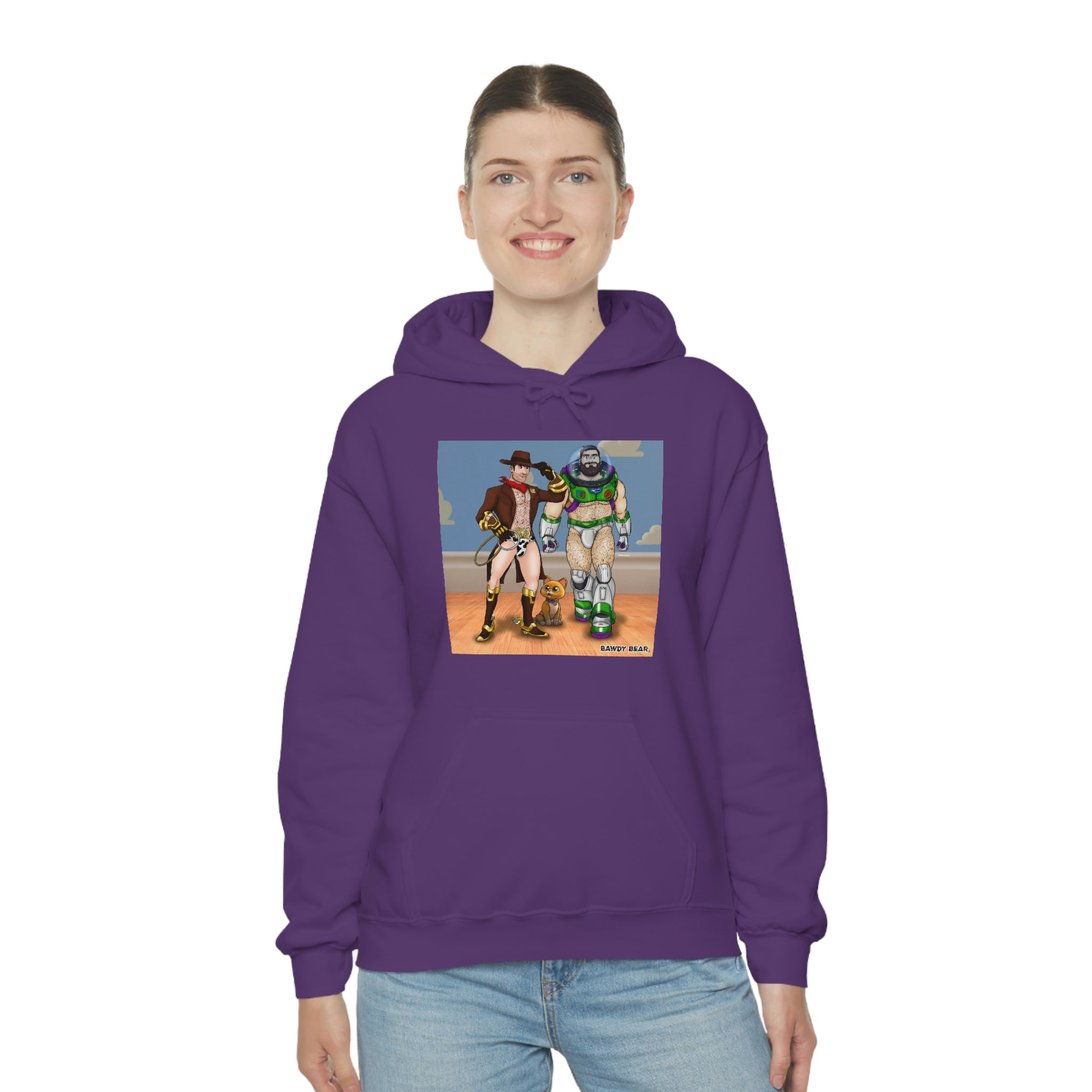 Toy Naughty #1 / Unisex Heavy Blend™ Hooded Sweatshirt