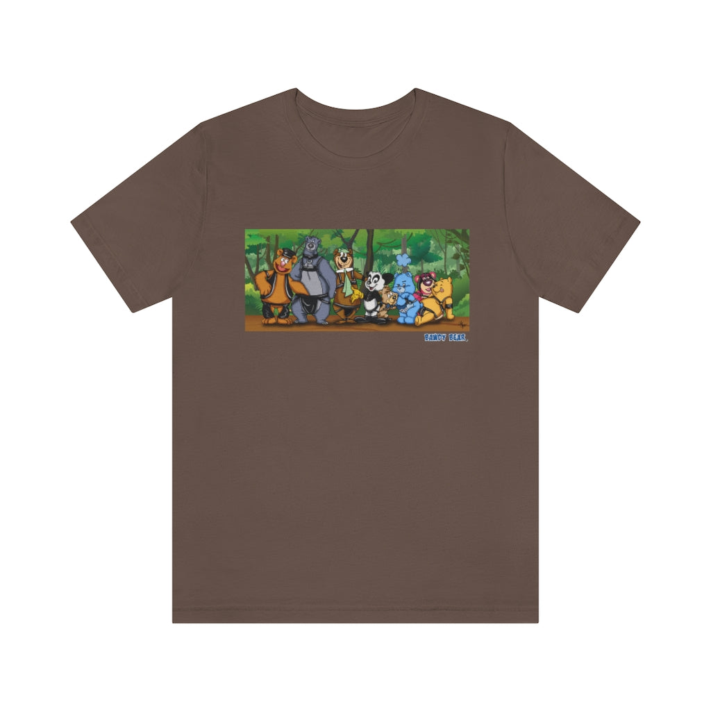 Iconic Bear Orgy / Unisex Jersey Short Sleeve Tee