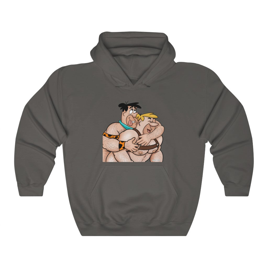 Fred & Barney Hug / Unisex Heavy Blend™ Hooded Sweatshirt