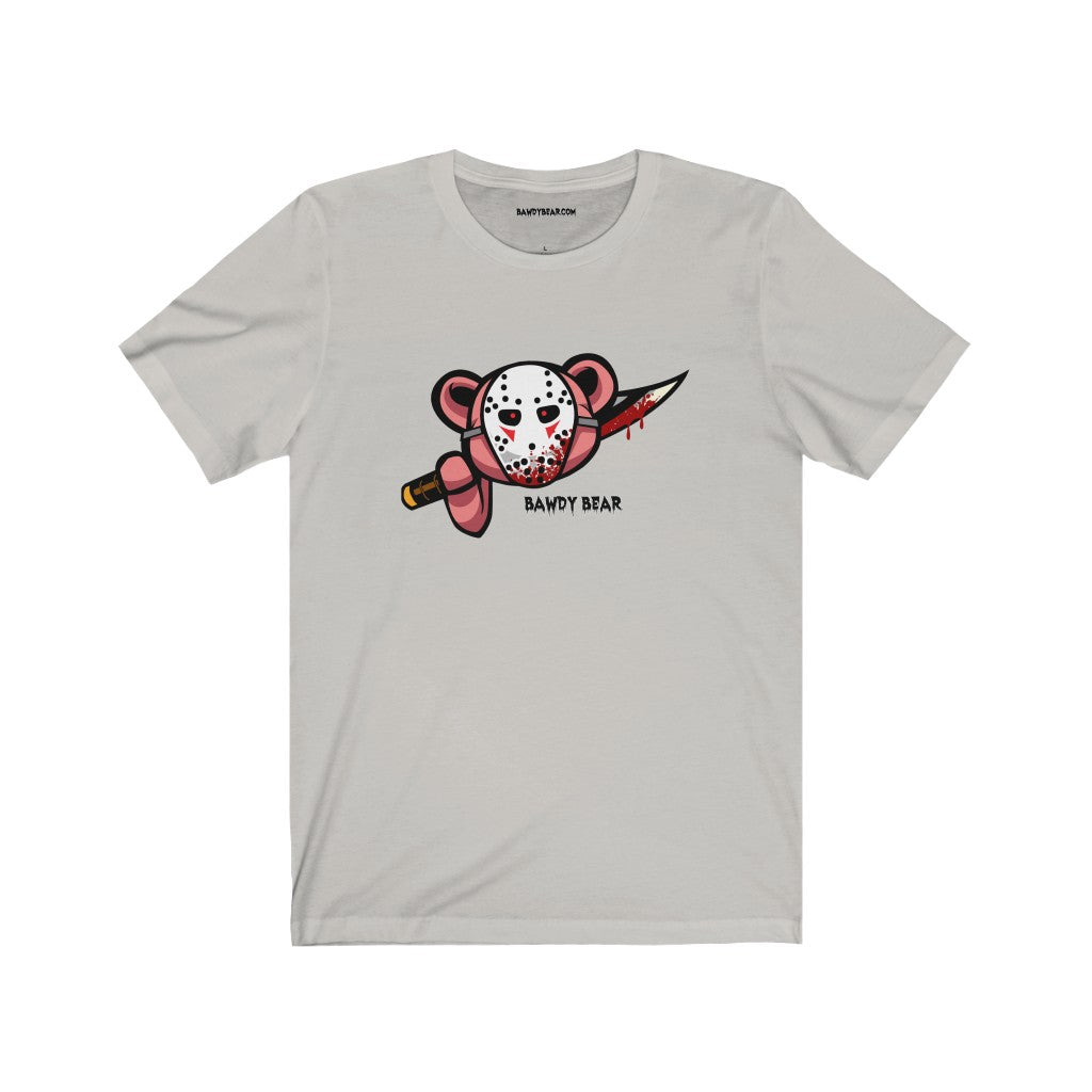 Spooky Bear Series "Jason Bear" / Unisex Jersey Short Sleeve Tee