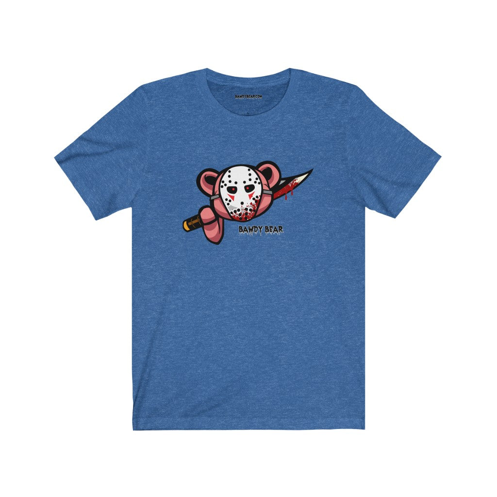 Spooky Bear Series "Jason Bear" / Unisex Jersey Short Sleeve Tee